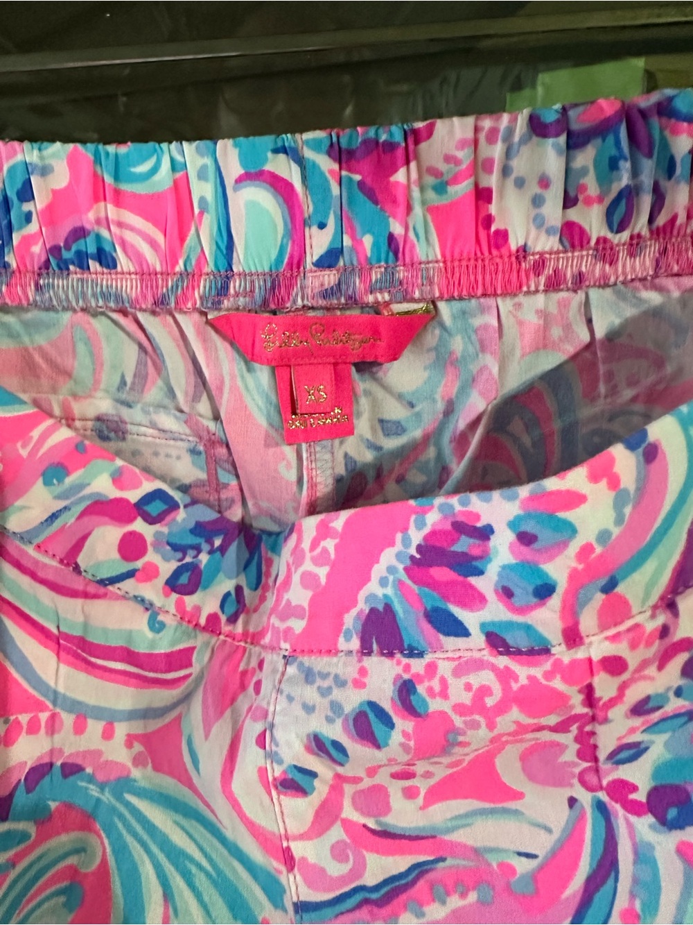 Lilly Pulitzer Pink Multi-Color Printed Skort - Picture 3 of 3